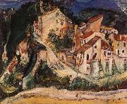 Chaim Soutine Landscape of Cagnes oil